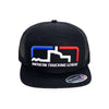 Black Hat W/ 3D logo & Mesh Back