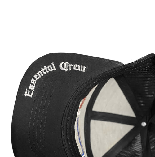 Black Hat W/ 3D logo & Mesh Back