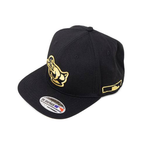 Mad Duck Hat, Color Black, Not A Job, a Life Style, 7 panel