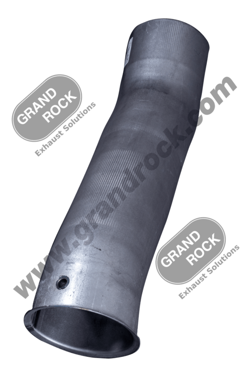 5" Aluminized 2-Bend W/ Flare + Pyro Fits Volvo Turbo Exhaust Pipe