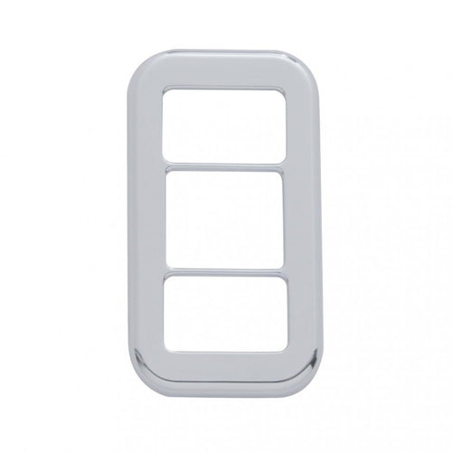 Rocker Switch Cover W/ 3 Openings fits Freightliner