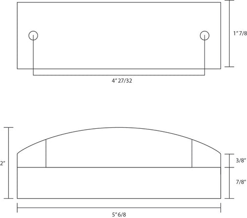 Rectangle 6 LED Marker & Turn Light Dual Function 12V