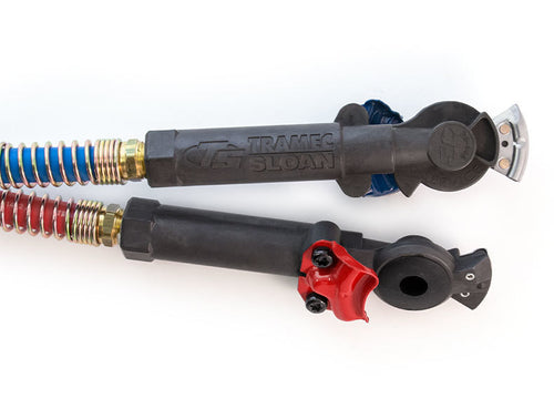 3-In-1 Air power Wrap – 15ft Red & Blue Hose With Powder-Coated MAXXGrips & Sonogrip ABS