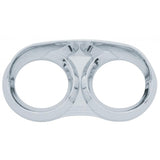 2 Gauge Cluster Bezel With Visor For 2001-2005 Peterbilt 379 & 378