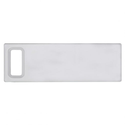 Chrome Plastic Dash Switch Panel Cover For International - 1 Opening