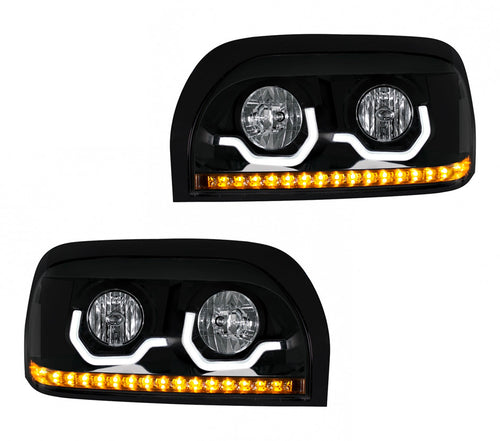 Blackout fits Freightliner Century Projection Headlight '96-2010