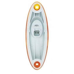 3 Amber LED Reflector Cab Light For 2008-2017 Freightliner Cascadia - Amber Lens