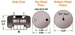 Goodyear Air Spring Rolling Lobe Airbag
