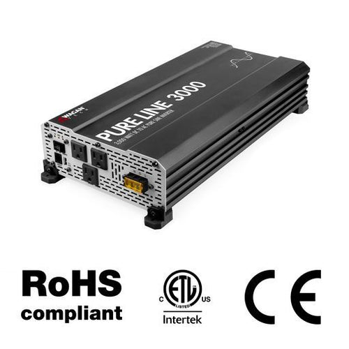 Pure Line 3000W Pure Sine Inverter (ETL)