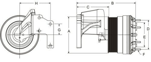 Horton Fan Clutch DM Advantage Paccar Cummins ISX15
