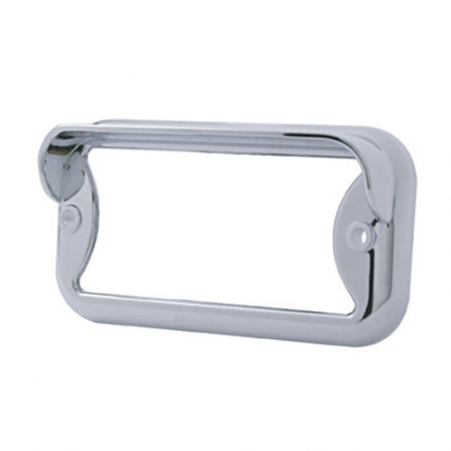 Small Rectangular Light Bezel With Visor