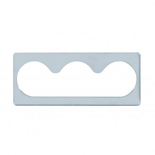 Chrome A/C Control Cover For International ProStar (2008-2019), 9900/9400/9200 (2000-2010)