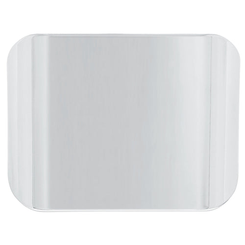 Chrome Plastic Hitch Cover For 2" x 2" Hitch