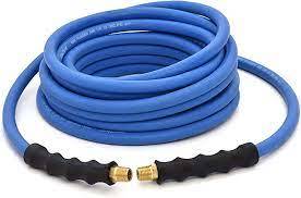 Blubird Rubber Air Hose 2 x 1/4" Male 1/4" 50' NPT
