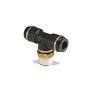 Male Branch Swivel Tee Fitting Tube (Sealant Applied) 3/8” X 3/8”