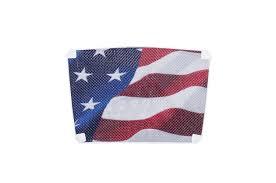 Bug Screen for 2007-2018 fits Freightliner Cascadia, American Flag
