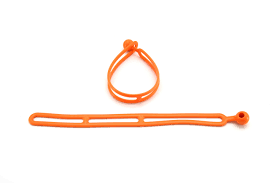 Blubird 'Rapid Tie' Non Marring Strap 16", Pack of 2, Orange