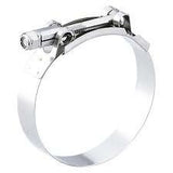Spring - Loaded T-Bolt Clamps Clamping Range 103-111 mm, 4-1/16" - 4-3/8"