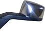 2004-14 Chrome Hood Mirror fits Volvo VNL LEFT SIDE