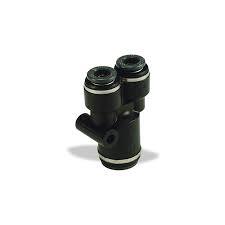 Union Y Assembly Push to Connect 1/4” X 1/4” X 1/4"