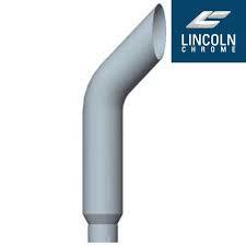 Lincoln Chrome BullHorn Cut 6” I.D X 84” L Reduced To 5”