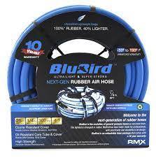 Blubird Rubber Air Hose 2 x 1/4" Male 1/4" 25' 8 NPT