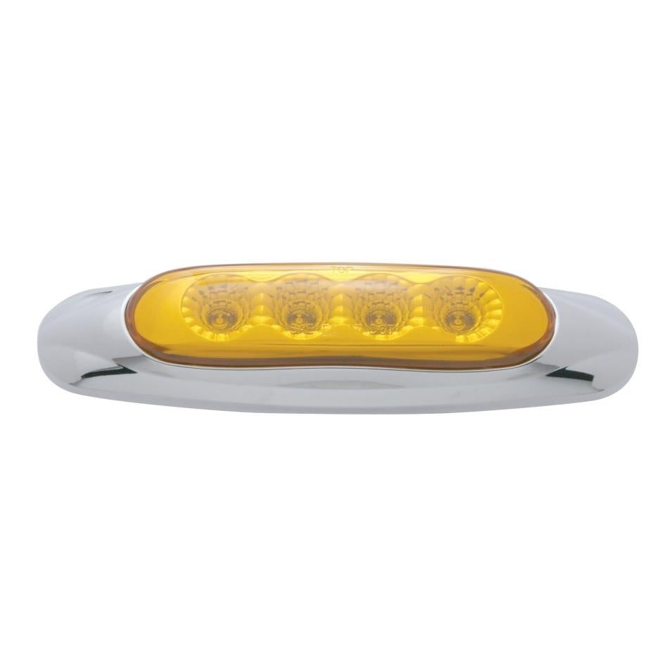 Fortpro 3/4 Amber Round Clearance/Marker Led Light With 1 LED And Clear Lens F235209 Fortpro 3/4 Amber Round Clearance/Marker Led Light With 1 LED And Clear Lens F235209