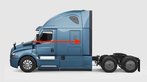 20" LOWER Sleeper Fairing  Fits Driver Side Freightliner Cascadia 2008-2025