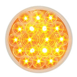4" LED Sealed Light Fleet Series Amber Clear