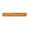 6.5" Surface Mount Pearl Marker & Turn LED Light Bar Blue/blue