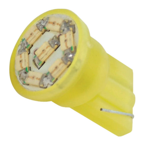 194/168 Dome Type 7 LED Light Bulb Amber