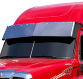 18” Drop Visor fits Kenworth T2000 W/ 10 = 3/4” Light Holes S.Steel