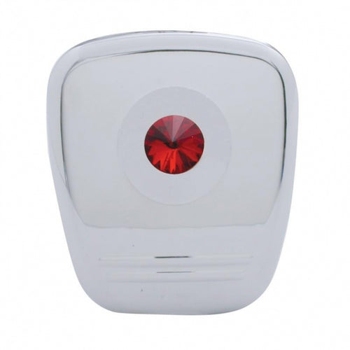 Diagnostic Plug Cover For 2006+ Peterbilt - Red Crystal