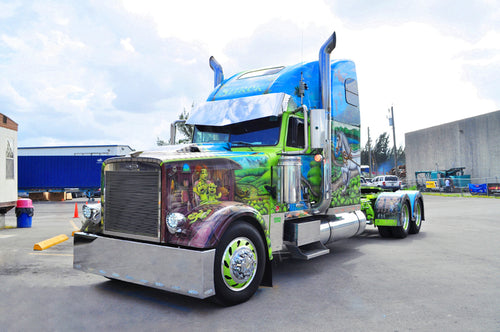 4” Star Double Face Amber/Red Led Light  “sold as it is no warranty or exchange”