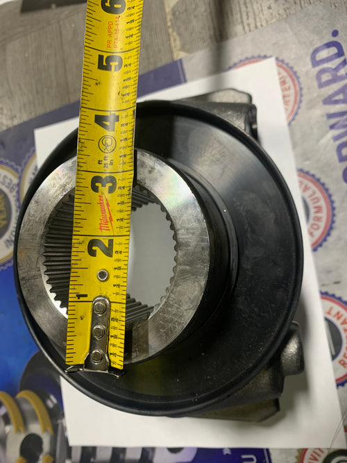 Half Round End Yoke ROCKWELL 2.38"X46T 1810 S.(FWD.INPUT)RF-160, RS-160, RT-145, RT-160 Axles