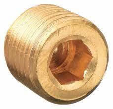 Counter Sunk Radiator Plug Fitting Counter-Sunk Plugs 1/2