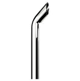 Cowboy Tip, 1 Piece Exhaust Pipe, No Reduction Bullhorn