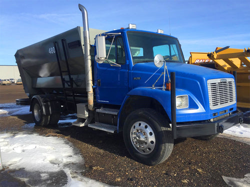 Grille Fits Freightliner FL50, 60, 70, 80, & 112 Chrome ABS Plastic