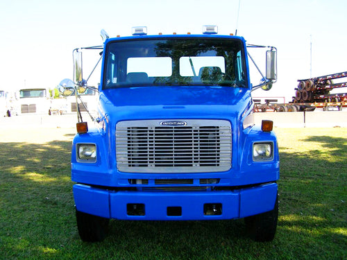 Grille Fits Freightliner FL50, 60, 70, 80, & 112 Chrome ABS Plastic