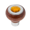 Tractor Script Air Valve Control Knob with Crystal Amber