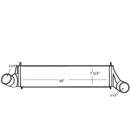 Charge Air Cooler fits International Durastar 2014+