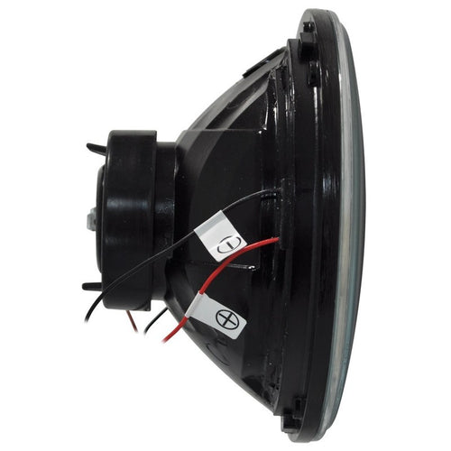 7" Halogen Universal Headlamp w/ 34White LEDs