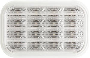 Clear Back-Up Light, Recessed Mount, Standard 2-Pin Connection, 12V
