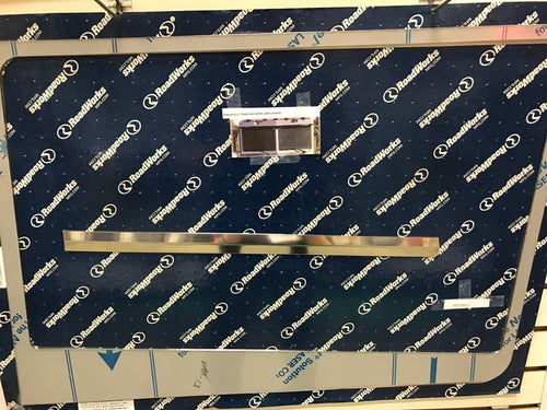 3 Piece Windshield Trim for two piece windshield, fits Peterbilt 1988+