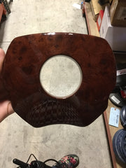 Center Horn Pad, Burlwood Look. For Victor Steering Wheel. Sold , Each.