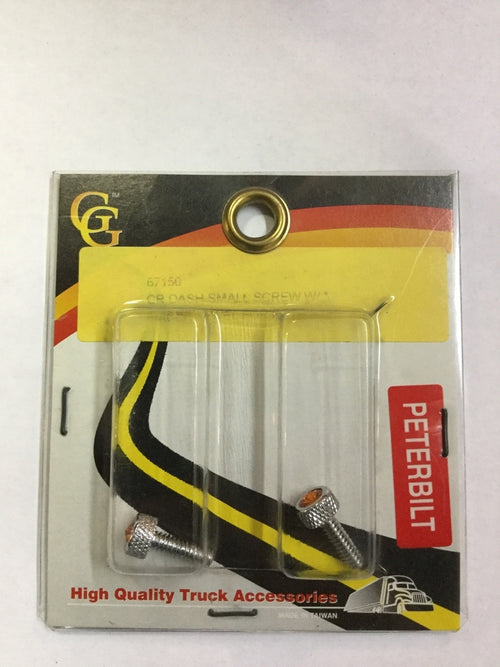 Dash Screw with Crystal on Top fits Peterbilt 2000 And Older