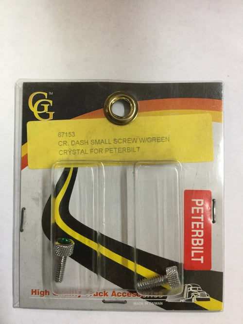 Dash Screw with Crystal on Top fits Peterbilt 2000 And Older