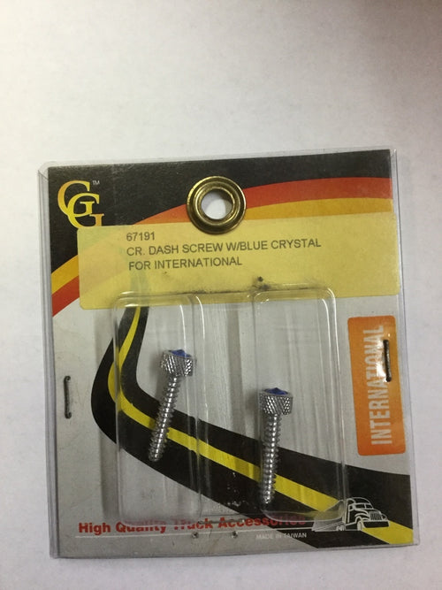 Dash Screws with Crystal on Top fits International