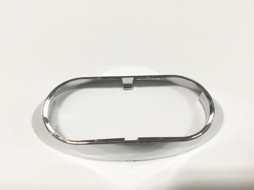 Small Oval Cr. Plastic Lenguard For 2.5"X1" Light