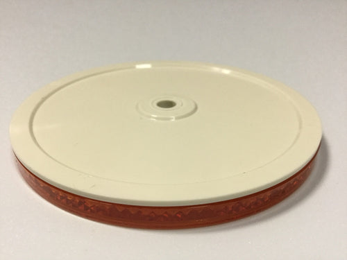 3-1/4” Round Reflector with Center Mounting Hole